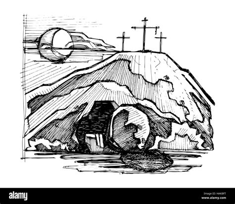 Jesus Tomb Drawing Hi Res Stock Photography And Images Alamy