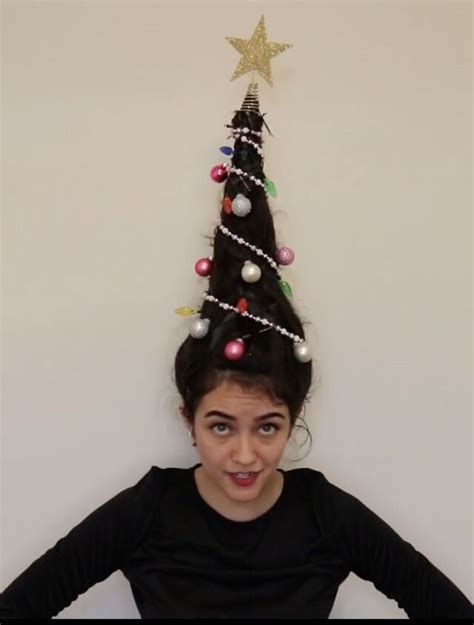 How To Make Christmas Tree Hair 5 Steps To The Best Holiday Hairdo