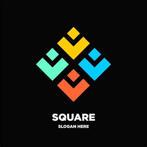 Premium Vector Square Logo