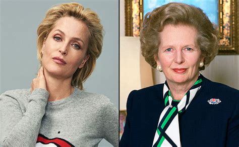 the crown season 4 gillian anderson talks about playing margaret thatcher and recalls madame