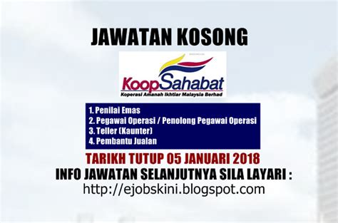 Jawatan kosong pelabuhan kuantan 2020 1. Jawatan Kosong Koperasi Sahabat Amanah Ikhtiar Malaysia ...