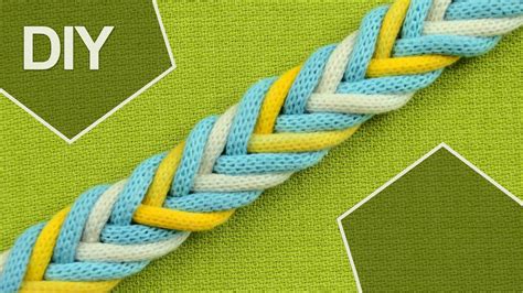 However, the way this braid looks can differ. DIY: Easy 8-Strand Flat Arrow Braid in 3 colors - YouTube