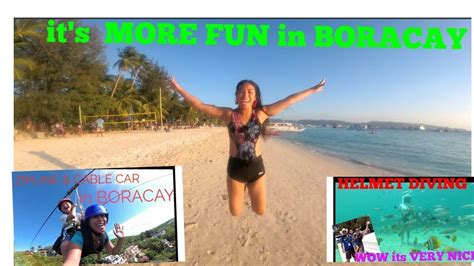 its more fun in boracay philipines vlog youtube