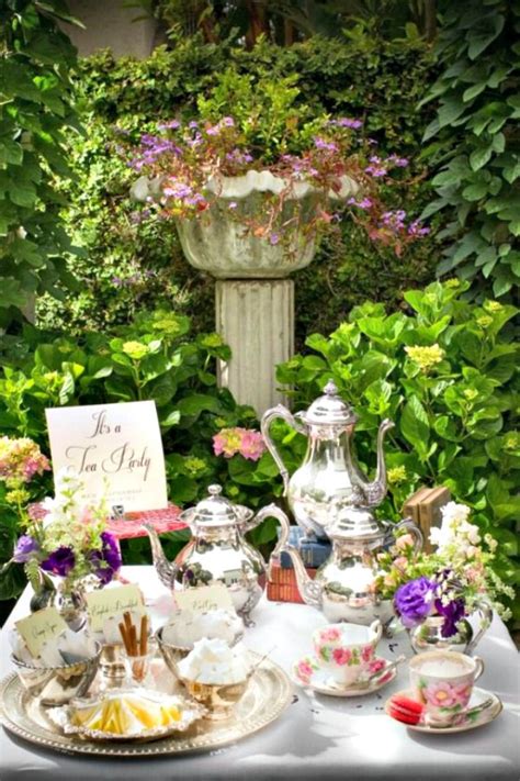 host a chic garden party for your friends with these tips vintage garden parties vintage tea