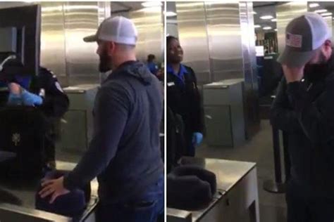 Prankster Dad Plants Sex Toy In Son S Suitcase And Films Hilarious Moment Airport Security Staff