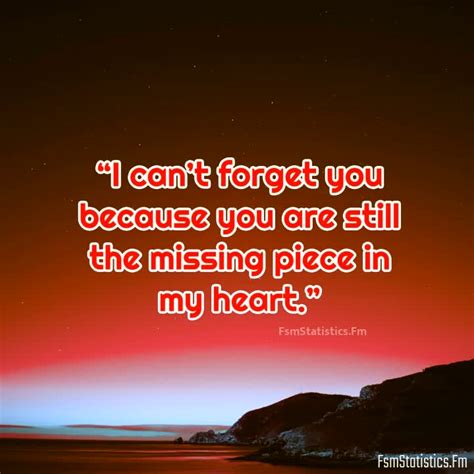 I Can T Forget You Quotes Fsmstatisticsfm