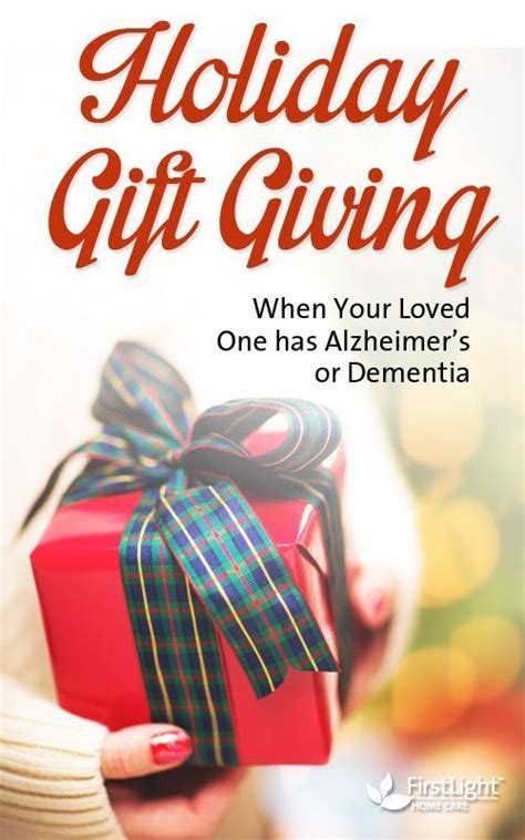 These include only funny and practical gift ideas she'll actually use. Holiday Gift Giving for loved ones with Alzheimer's or ...