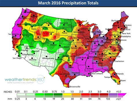 March 2016 Weather Roundup Weathertrends360