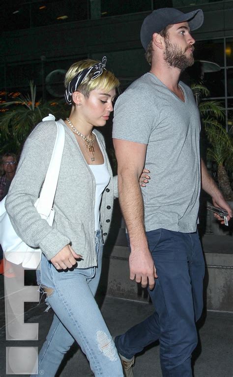 The Bling Is On Y All From Miley Cyrus Liam Hemsworth S Movie Date