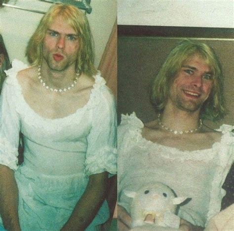 Kurt Cobain Dress Kid Cudis Floral Dress On Snl Was A Tribute To