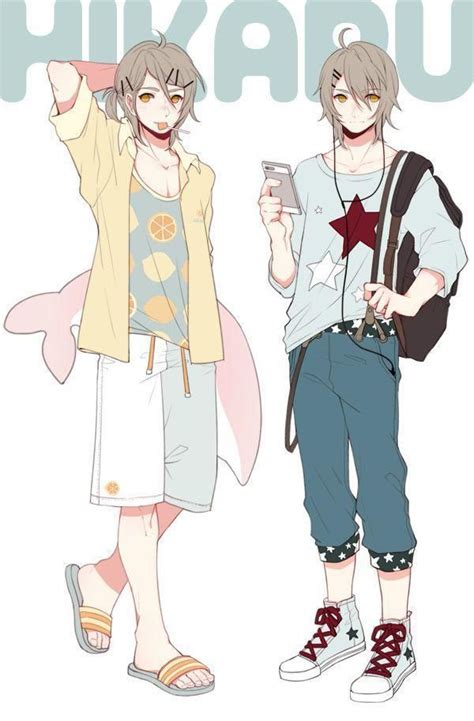 Drawing clothes for a female/girl or a male/boy follows the same principles. Pin by maniacbunny on ideas for drawing clothes | Anime ...