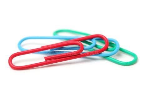 Colored Paper Clips Stock Image Image Of Objects Variation 65114193