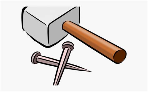 Animated Hammer And Nail Free Transparent Clipart Clipartkey