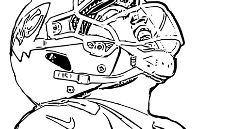 Patrick Mahomes Coloring Pages - Coloring Home