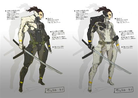 Metal Gear Rising Revengeance Samuel Concept Art Metal