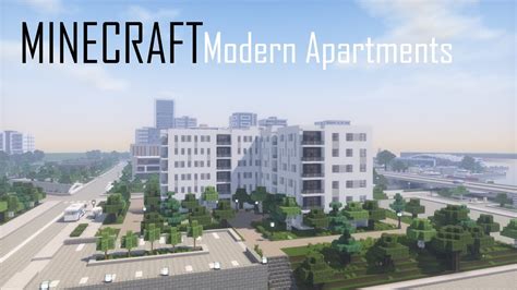 Please replace garage door from the ground up as a garage and ask v.2. Minecraft Modern Apartment Building 6 (full interior ...
