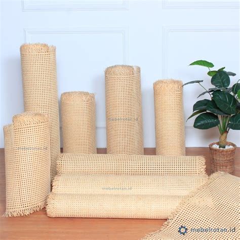 Jual ANYAMAN ROTAN ALAMI LEMBARAN WEBBING ROTAN Di Lapak Mebelrotan