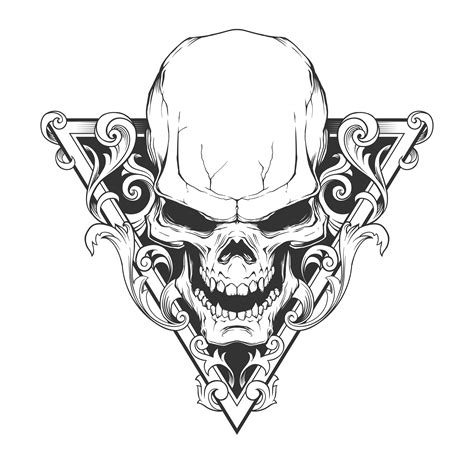 Skull Tattoo Designs For Arms