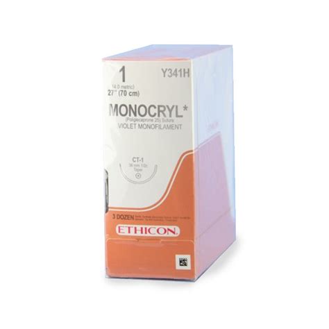 Monocryl 1 Ag Ct 1 ½circ C36 Arkanum MÉxico