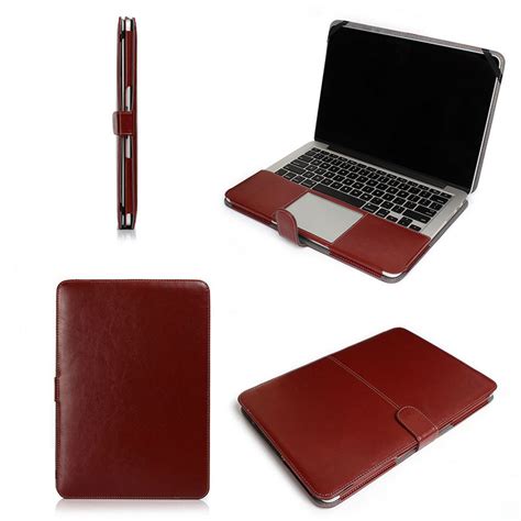 Paypal credit card (via paypal) delivery: PU Leather Laptop Bag For Apple Macbook Pro 13 15 Inch ...