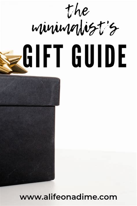MINIMALIST GIFT IDEAS GIFTS THAT DON T REQUIRE A BOX A Life On A Dime