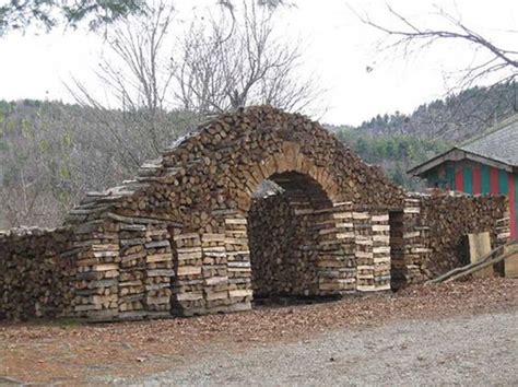 15 Spectacular Firewood Piles Too Pretty To Burn Firewood Stacking