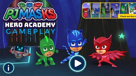 Pj Masks Hero Academy Gameplay Android Youtube