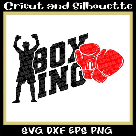 Boxing Svg Boxer Svg Boxing Art Print Files Etsy