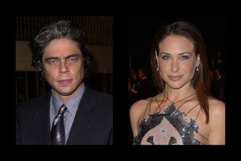 Benicio Del Toro Dated Claire Forlani Benicio Del Toro Girlfriend
