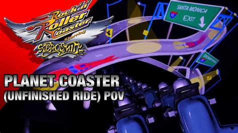 Rock ‘n Roller Coaster Starring Aerosmith — Planet Coaster Recreation