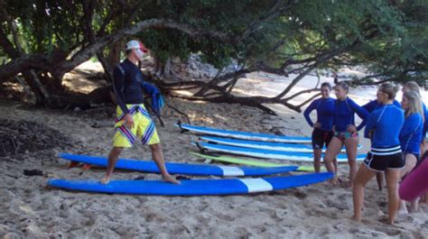 Surfen Lernen Auf Hawaii Surfcamp In Oahu