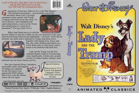 Lady And The Tramp Movie Dvd Custom Covers 289disney S Animated