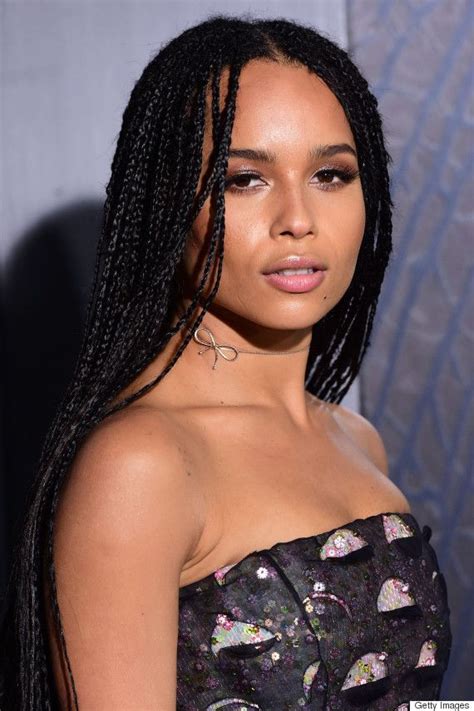 Zoe Kravitz Inspires Us To Embrace Our Natural Beauty Hair Styles Natural Hair Styles