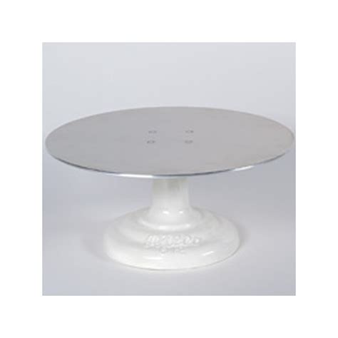 Aluminum base and turntable with stainless steel ball bearings for a smooth and steady rotation. Ateco Revolving Cake Stand Turntable With Non-Slip Mat ...