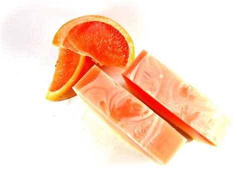 Pink Grapefruit Cold Process Soap Handmade Cold Process Soap