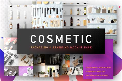 Cosmetic Packaging Mockups Free Design Resources