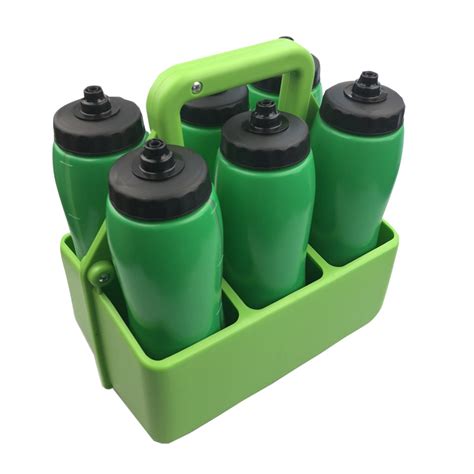 Plastic Portable 6 Pack Bottle Carrier Bicycle Sports Beer Wine Water