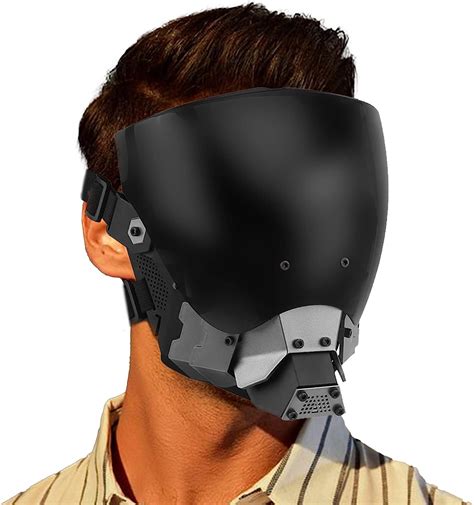 Marikito Cyberpunk Mask Helmet For Adulttechwear