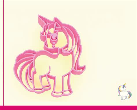 Télécharger Fichier Stl Unicorn Cookie Cutter 12 • Objet Imprimable En 3d ・ Cults