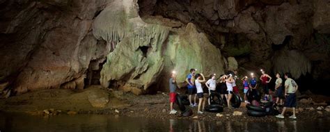 Belize Cave Tours Cave Tubing Jungle Hiking Waterfall Rappelling