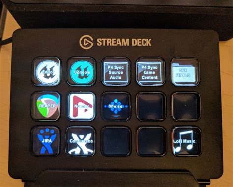 Personalize keys with icons and get visual. Using a Stream Deck for Game Audio Production - Stephen Schappler