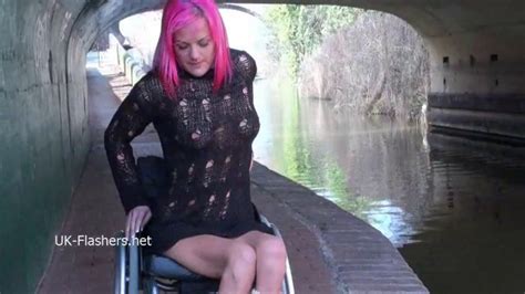 Wheelchair Bound Leah Caprice Flashing And Public Nudity Of Sexy Disabled Pornst Uploaded By Wildas