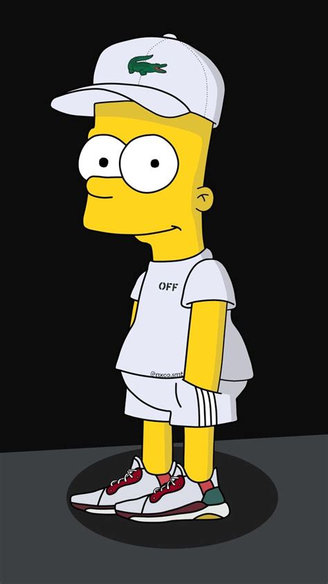 Bart simpson é membro de uma das famílias animadas mais famosas do mundo. Desenho top | Arte simpsons, Papel de parede hippie, Papel ...