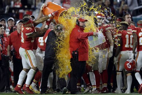 Photos Chiefs Celebrate First Super Bowl Title In 50 Years