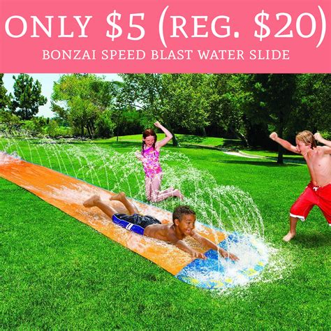 Bonzai Speed Blast Water Slide Deal Hunting Babe