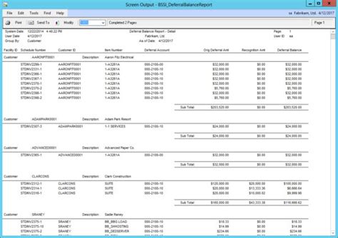 Revenue Recognition Spreadsheet Template — Db