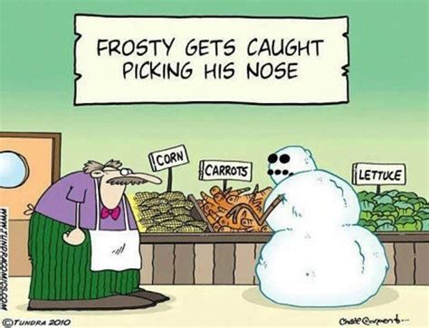Frosty The Snowman Got Caught Picking His Nose Rjokes