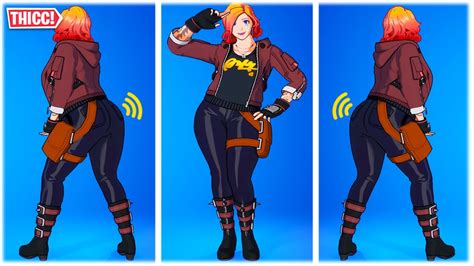 Fortnite Thicc Ready Penny Skin Showcased Anime Legends Pack🍑😍 ️