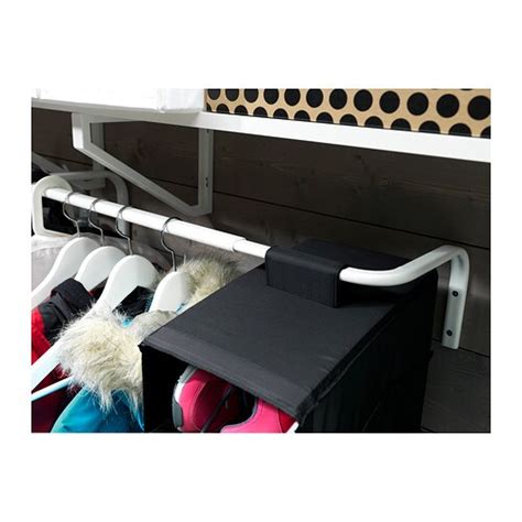 The fact that the mulig bar mounts to your wall means that you can turn any wall (you know, as long as you make sure it can hold the weight of your wardrobe) or nook into a closet, place it as high up as. MULIG Clothes bar White 60-90 cm - IKEA