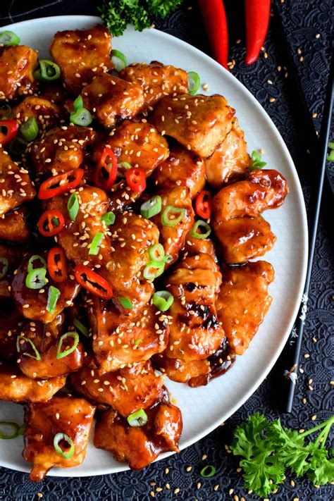 If you don't have udon for this recipe, use rice. Honey Lemon Ginger Glazed Chicken - Lord Byron's Kitchen